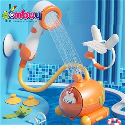 CB863518 - Bathing wash hair radish submarine electric baby bath toys water shower