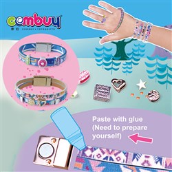 CB865861 - Friendship weave girls making jewelry toy kit DIY bracelet kids