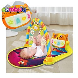 CB866319 - Foldable infant fitness stand lighting musical pedal piano baby gym mat toys