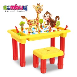 CB867097 - Tools assembly animals blocks tables chairs kids 3D puzzle