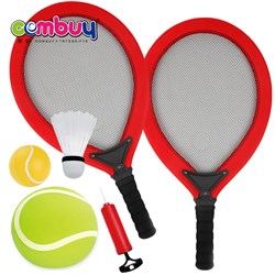 CB867611 - Cloth sport 3IN1 balls badminton toy set kids tennis racket