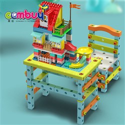 CB868865 - DIY multifunction learning building kids block table with chair