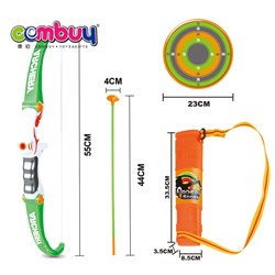 CB871320 - Sport game kids plastic toy boys bow and arrow with target