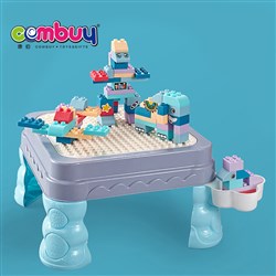 CB872636 - Soft building block educational NIN1 games play table kids