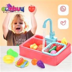 CB873108 - Pretend play kitchen children washing basin machine