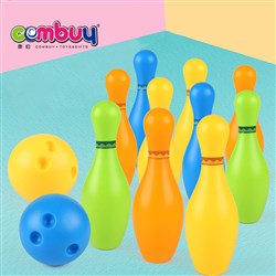 CB874478 - Colour children indoor play sport set plastic bowling toy
