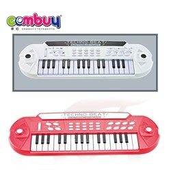 CB877078 - Girls toy music 37key digital red white kids piano keyboard