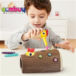 CB877132 - Desktop woodpecker doctor catch bug game kids baby magnetic toys