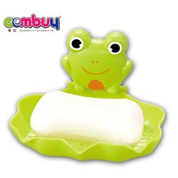 CB879326 - Bathroom playing with lotus leaf and water frog (soap holder)