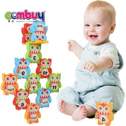 CB880996 - Owl balance stacking play blocks baby educational toys early
