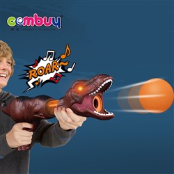 CB882159 - Dinosaur light sounds shooting game soft ball toy air gun