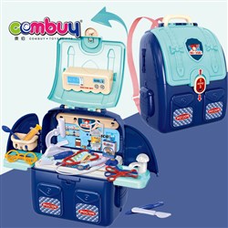 CB882485-CB882490 - Kids preschool medical toy backpack pretend play doctor set