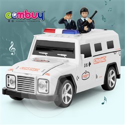 CB883150 - Large capacity money armored electronic police car piggy bank