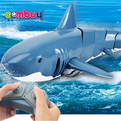 CB883541 - 2.4GHZ mini boat simulation robot fish RC shark swimming toy