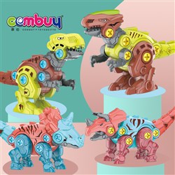 CB884333 - Manual drill kids 3+ education DIY assembled dinosaur toy