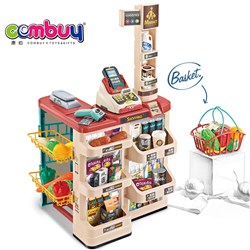 CB885151 - Luxury supermarket combo set + charged scanner, cash register, credit card machine (2 AAA + 2 AA wit