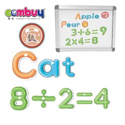 CB885829-CB885832 - Early teaching letters sticker number magnetic board alphabet