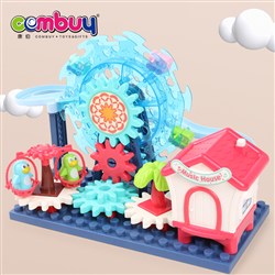 CB886096-CB886098 - Gear education toys music LED electric track building block DIY