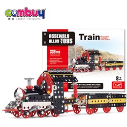 CB886594 - Intelligence 3D model train DIY car 339PCS metal assembly toys