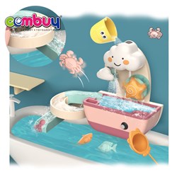 CB890818 - Bathroom baby rotating spray animals sliding water interactive toddler bath toys