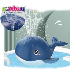 CB890826 - Induction rotating electric automatic spray water baby whale bath toy