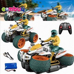 CB892792 - 1: 14 2.4G deformable land and water motorcycle / Baodian