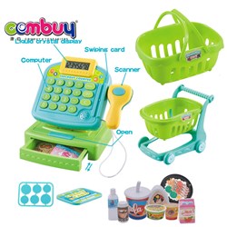 CB894223-CB894224 - Cash register with shopping cart