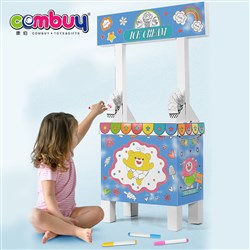 CB895581 - DIY painting paper cardboard icecream counter kids graffiti toys
