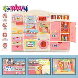 CB898526 - pretend play house cartoon kitchen mini cooking set toy