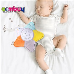 CB899320 - Infant 12 key soothing sleeping lighting projection musical baby star plush toys