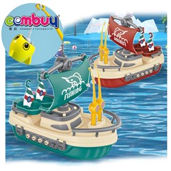 CB899757 - Educational cartoon boat musical 3 in 1 interactive platform toys fishing game