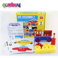 CB900921 - Assembly build vehicle cognition collage game kids DIY car