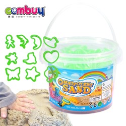 CB903353-CB903359 - Barrel 200G kids play molds toy space soft magic sand set