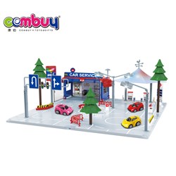 CB903835 - Car sales + gas station scene