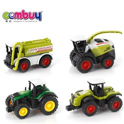 CB903878 - 1: 60 return alloy model farmers car + harvester + agricultural transport vehicle