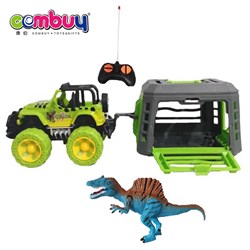 CB904293-CB904304 - Cage remote control car toy set model pvc dinosaur toys for kids