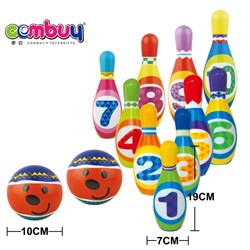 CB905017 - 7.5 inch Pu bowling ball (10 bottles + 2 balls)