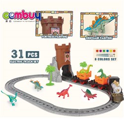 CB906822 - Painted dinosaur train paradise suit