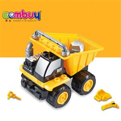 CB908024-CB908026 - Self-assembled building block engineering vehicle 9PCS