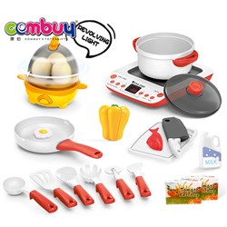 CB908513 - Simulation kitchen set girl (electric sound and light)