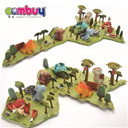 CB908915-CB903801 - Education assembledanimal figure DIY card 3d dinosaur puzzle