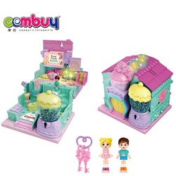 CB909186 - Sweet candy house (battery pack. 3 AG13 button batteries. With light and music)