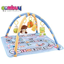 CB909405-CB909408 - Baby carpet gym with plush doll and music box