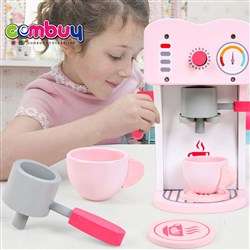 CB909497-CB909501 - Pretend play house pink girls mini cooking wooden kitchen toy