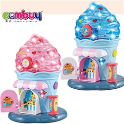 CB912642 - Lighting voice music colorful ice cream house