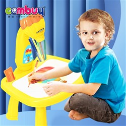 CB913701-CB913710 - Drawing painting small table toy projector for kids with music