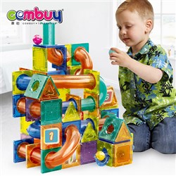 CB913865-CB913870 - Pipe marble run ball track magnetic tile kids block build toy