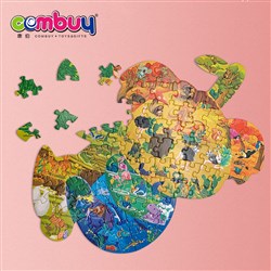 CB914706-CB914709 - Cartoon shape early teaching toy paper jigsaw puzzle anime
