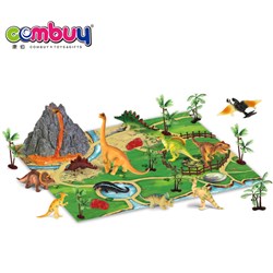 CB914901 - Dinosaur volcano carpet set