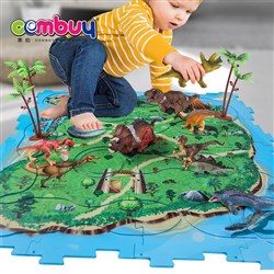 CB914907-CB914912 - Assembly track puzzle mat mini model toy dinosaur figures set